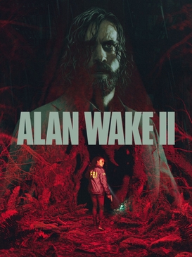 Game key art for Alan Wake 2