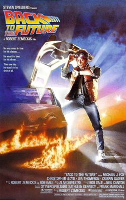 Poster or key art for Back to the Future